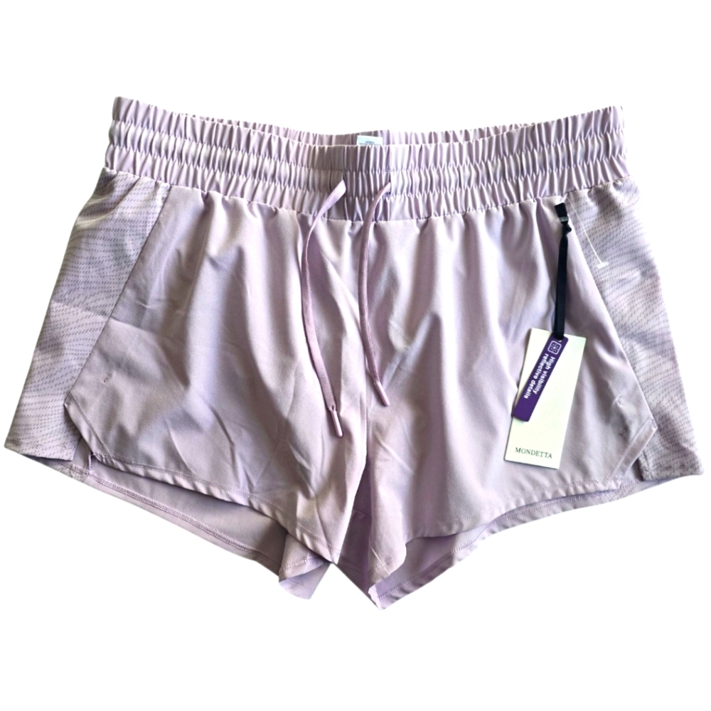 Mondetta Power Shorts Wave Lines‎ High Visibility Reflective Details Size L
